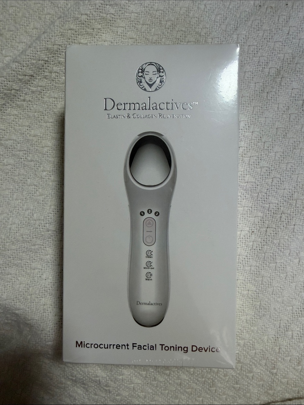 Microcurrent Facial Toning Device - White